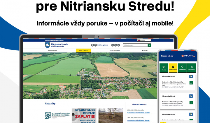 Fotka - Nový web a mobilná aplikácia pre Nitriansku Stredu